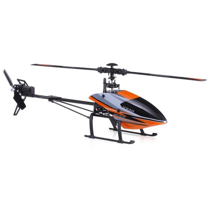 kennis schildpad touw V950 6Ch 3D6G Flybarless RTF Radiografisch Bestuurbare Helikopter